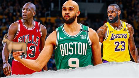 Celtics' Derrick White takes side in LeBron James vs. Michael .